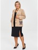 Юбочный костюм артикул: М218/1 бежево-черный от OVERYOU - вид 6