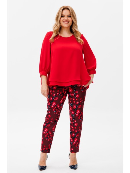 1390 красный, розы