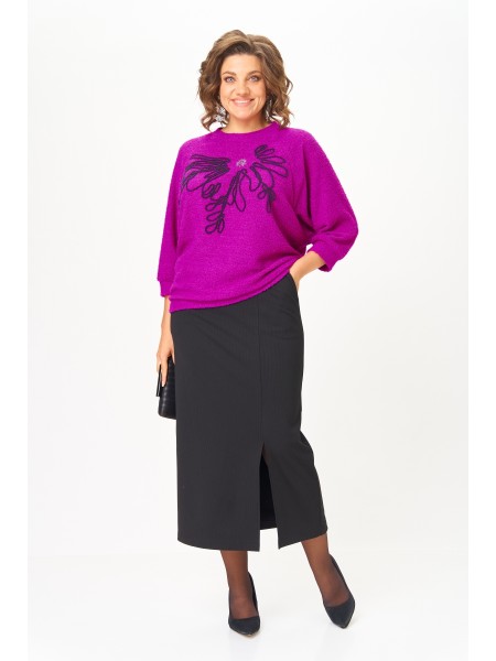 1407 пурпурный, черный