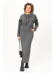 Юбочный костюм артикул: 1444 графитовый от Мишель Шик - вид 1
