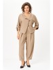 Брючный костюм артикул: 1436/1 песочный от Мишель Шик - вид 6
