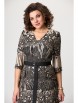 Нарядное платье артикул: 895/1 золотистый от BonnaImage - вид 4