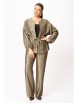 Брючный костюм артикул: 1009/1 бежевый от BonnaImage - вид 7