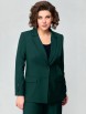 Брючный костюм артикул: 1177 темно-зеленый от МишельСтиль - вид 3