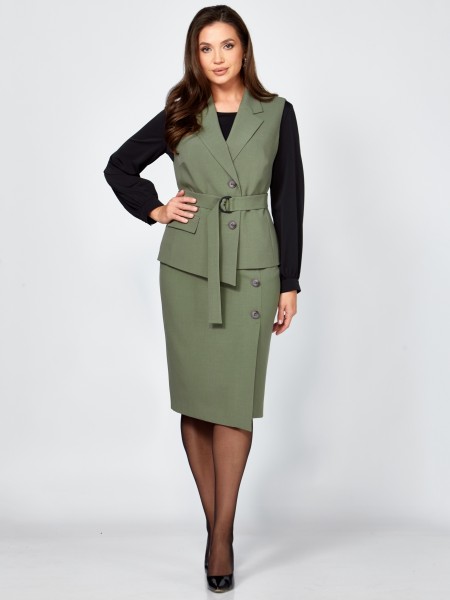 1302 хаки-черный