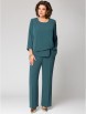 Брючный костюм артикул: 1342 морская волна от МишельСтиль - вид 4