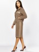 Юбочный костюм артикул: 1334 бежевый от МишельСтиль - вид 6