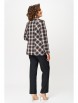 Жакет артикул: 412 клетка коричневая от БелЭльСтиль - вид 2