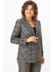 Жакет артикул: 412 клетка коричневая от БелЭльСтиль - вид 5