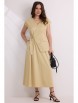 Плательный костюм артикул: 2583 песочный от Магия Моды - вид 6