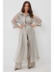 Брючный костюм артикул: 2654 бежево-серый от Магия Моды - вид 8