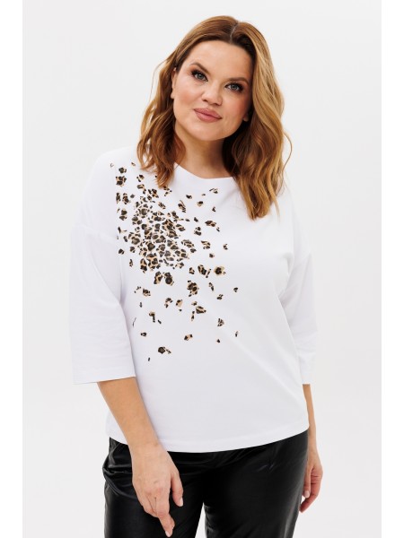 2241 белый (леопард)