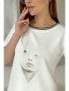 Майка,футболка артикул: 2254 белый от Rumoda - вид 4