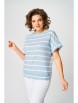 Кофта, джемпер артикул: 2266 голубой от Rumoda - вид 3