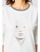 Кофта, джемпер артикул: 2254 молочный дл.р. от Rumoda - вид 5