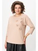 Кофта, джемпер артикул: 2268 бежевый от Rumoda - вид 3