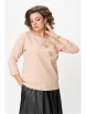 Кофта, джемпер артикул: 2268 бежевый от Rumoda - вид 7