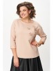 Кофта, джемпер артикул: 2268 бежевый от Rumoda - вид 1