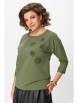 Кофта, джемпер артикул: 2268 зеленый от Rumoda - вид 5