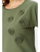 Кофта, джемпер артикул: 2268 зеленый от Rumoda - вид 6