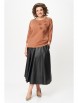 Кофта, джемпер артикул: 2268 коричневый от Rumoda - вид 7