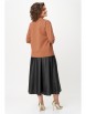 Кофта, джемпер артикул: 2268 коричневый от Rumoda - вид 8