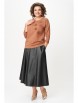 Кофта, джемпер артикул: 2268 коричневый от Rumoda - вид 10