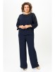 Брючный костюм артикул: 2278 синий дл.р. от Rumoda - вид 5