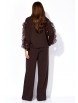 Брючный костюм артикул: 1403 шоколад от ТАиЕР - вид 2