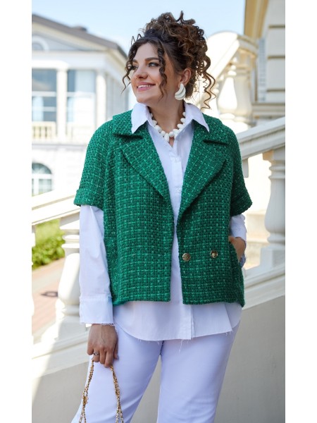 22573 диз. клетка зеленый