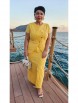 Юбочный костюм артикул: 23993 желтый от Vittoria Queen - вид 4