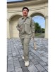 Брючный костюм артикул: 26113 хаки от Vittoria Queen - вид 4