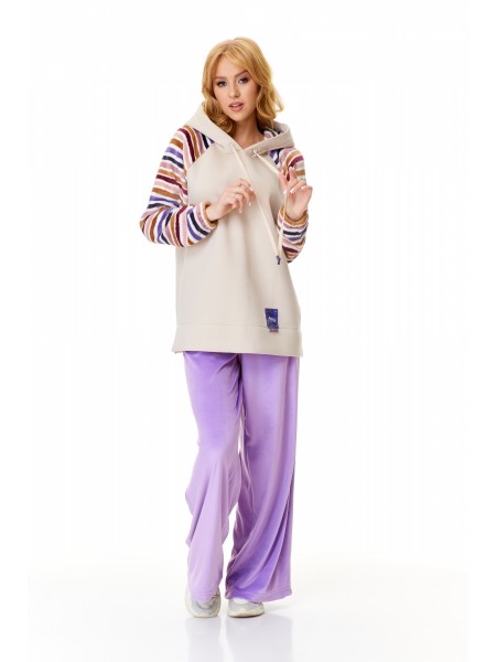 7555 mix беж, лаванда