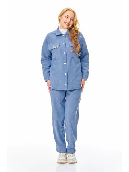 М-7688 бархатистый голубой