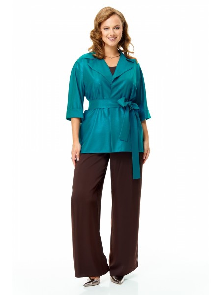 М-7682 бирюза-шоколад