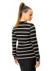 Кофта, джемпер артикул: М-7701 дизайн «полоска» от T&N - вид 2