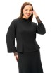 Кофта, джемпер артикул: М-7716 черный с блеском от T&N - вид 3