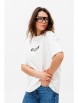 Кофта, джемпер артикул: М0222 белый от HIT - вид 1