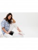 Кофта, джемпер артикул: М0223 василек от HIT - вид 7