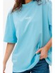 Кофта, джемпер артикул: М0224 голубой от HIT - вид 4