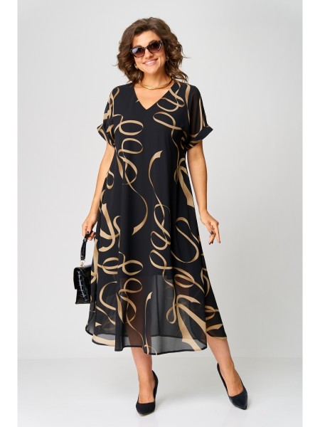 7116 черный с принтом