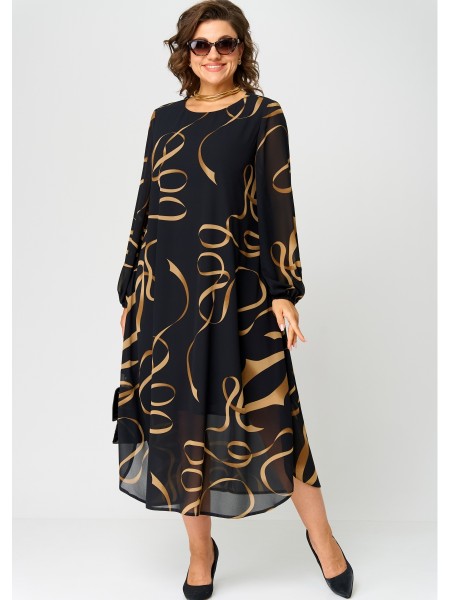 7281 черный с принтом