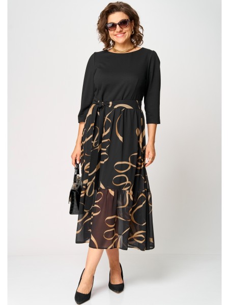 7216С черый+принт