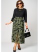 Нарядное платье артикул: 7216С принт олива от Eva Grant - вид 1