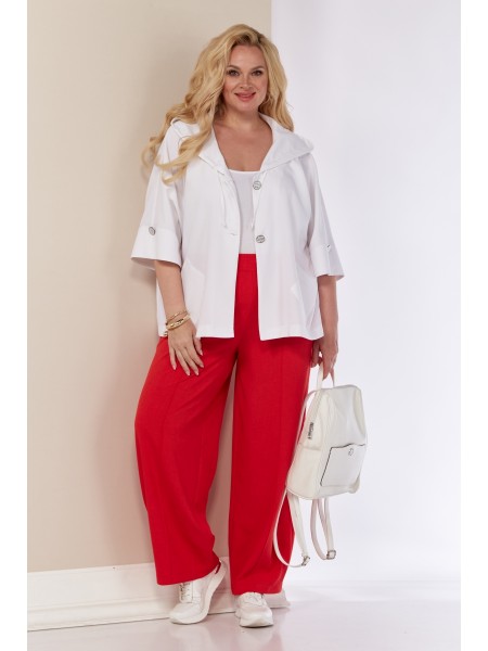 4057 белый+красный