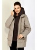 Куртка артикул: 2200 бежево-серый от Shetti - вид 7