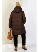 Пальто артикул: 2204 шоколад от Shetti - вид 2