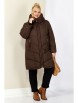 Пальто артикул: 2204 шоколад от Shetti - вид 6