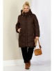 Пальто артикул: 2204 шоколад от Shetti - вид 8