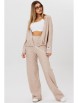 Брючный костюм артикул: 8002 бежевый от Ma Сherie - вид 1